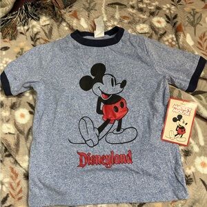 Disneyland Mickey Mouse Kids T-Shirt - Blue and Black